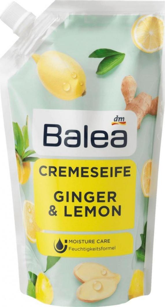 Balea Balea Ginger & Lemon Mydło w Płynie Uzupełniacz 500 ml 1