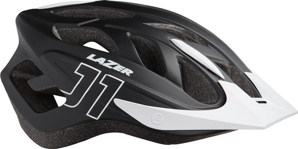Lazer Kask rowerowy dziecięcy Lazer J1 (52-56cm) czarno-biały 1
