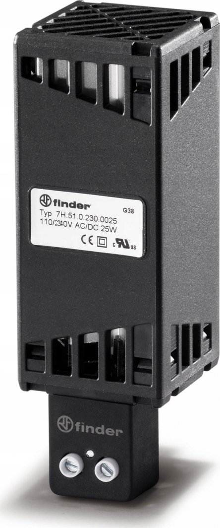 Finder Grzałka do szafy na szynę TH35 25W 7H.51.0.230.0025 1