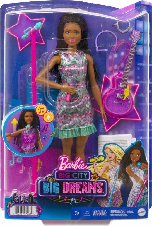 Lalka Barbie Barbie BARBIE BIG CITY BROOKLYN MUZYCZNA LALKA GYJ24 1