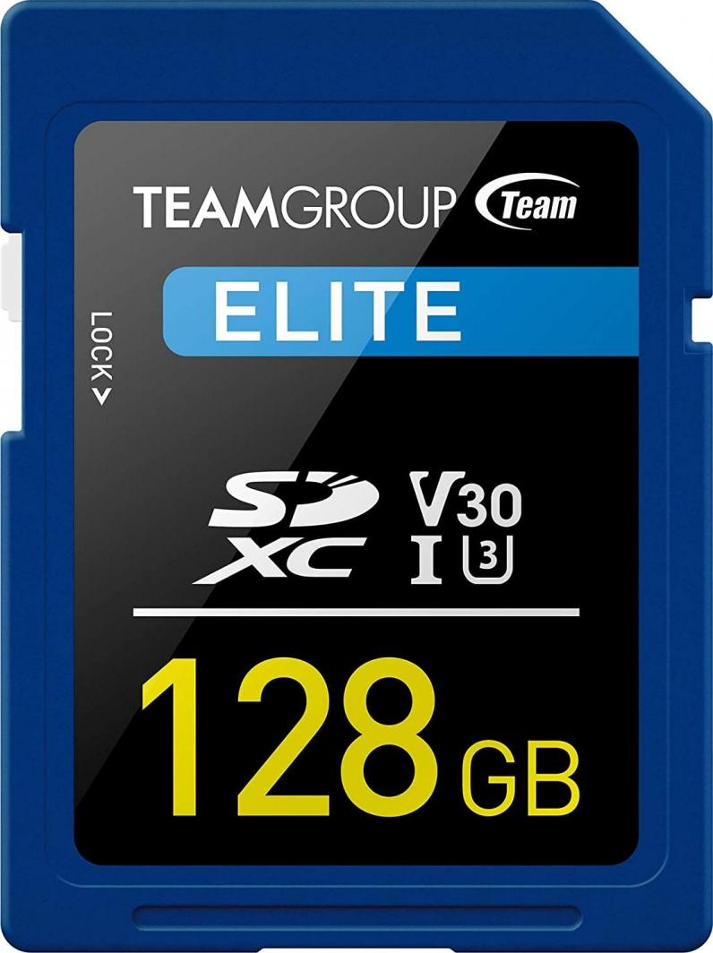 Karta TeamGroup Elite SDXC 128 GB Class 10 UHS-I/U3 V30 (TESDXC128GIV3001) 1