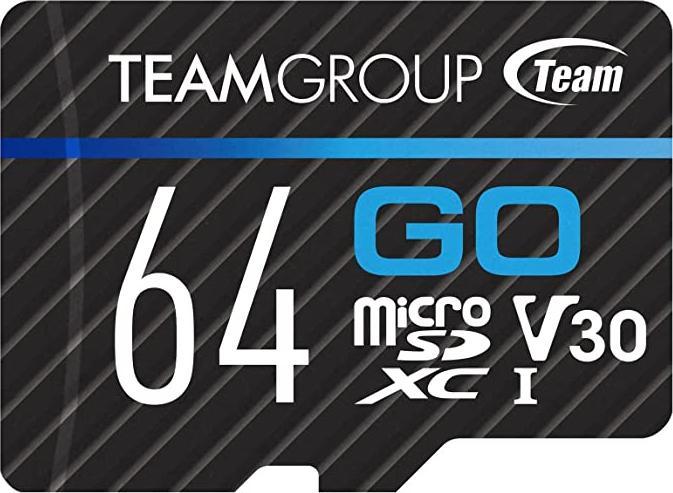 Karta TeamGroup Go MicroSDXC 64 GB Class 10 UHS-I/U3 V30 (TGUSDX64GU303) 1