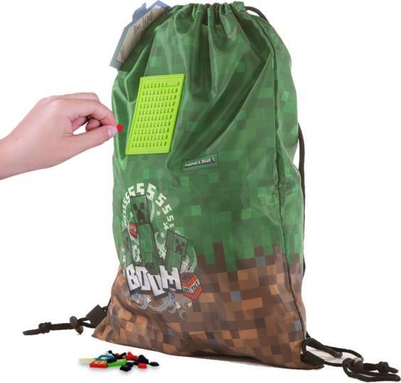 PIXIE Worek Szkolny na Plecy, PIXIE CREW, MINECRAFT 1