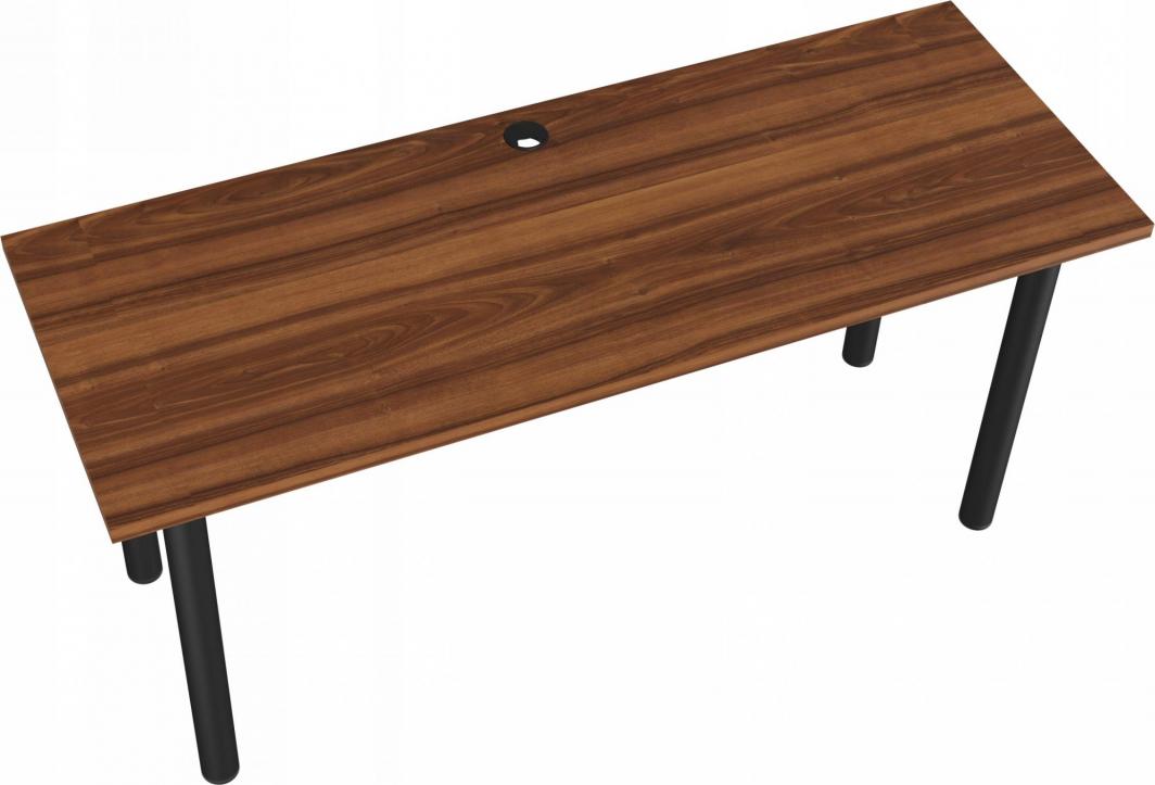 Biurko YRKE Iron Orzechowe 100 cm x 60 cm 1