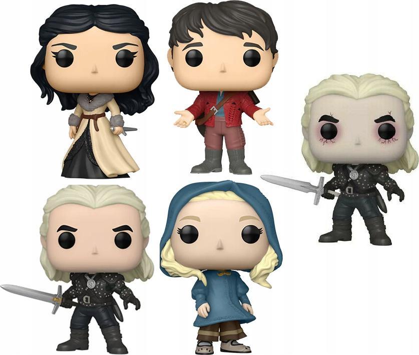 Figurka Funko Pop Funko POP! Wiedźmin Yennefer Ciri Jaskier Geralt 1
