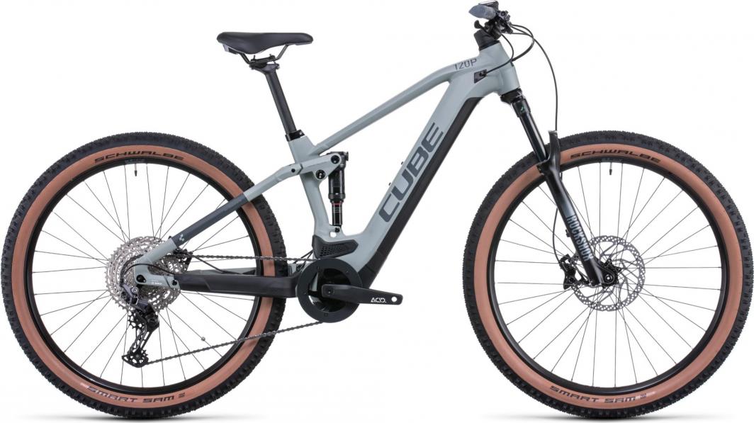 Rower elektryczny Cube Rower elektryczny Stereo Hybrid 120 Pro 625 29 lunarngrey 2022 Rozmiar: 18 1