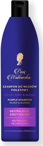 Miraculum  Miraculum Pani Walewska Szampon do włosów fioletowy - włosy siwe i blond 300ml 1
