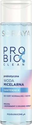Soraya Soraya Probio Clean Woda micelarna nawilżająca do cery normalnej i suchej 250ml 1
