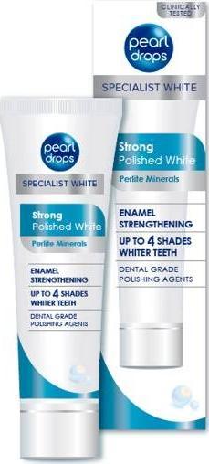 Pearl Drops Pasta do zębów wybielająca Strong Polished White 75ml 1