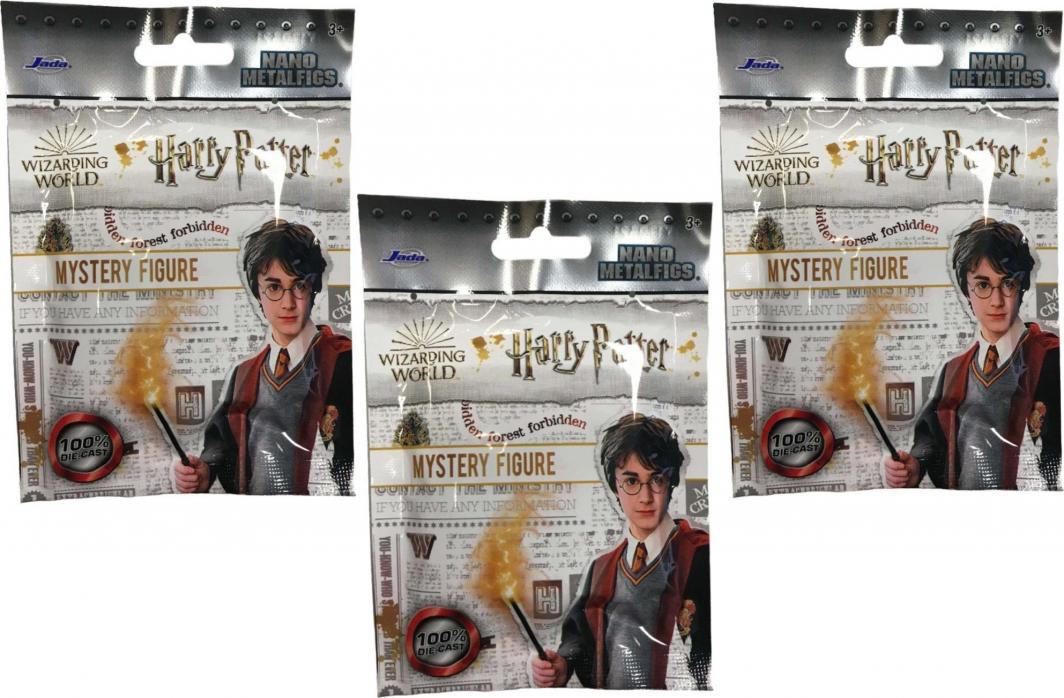 Figurka Spin Master Zestaw 3 Saszetek Jada Nano Metalfigs Harry Potter figurka niespodzianka 1