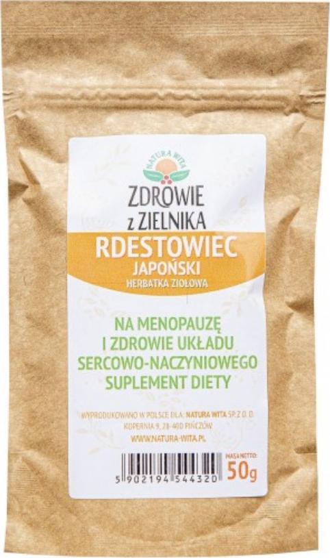Natura Wita Rdestowiec japoński korzeń 50g NATURA WITA 1