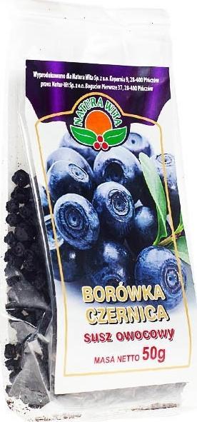 Natura Wita Borówka czernica owoc 50g NATURA WITA 1