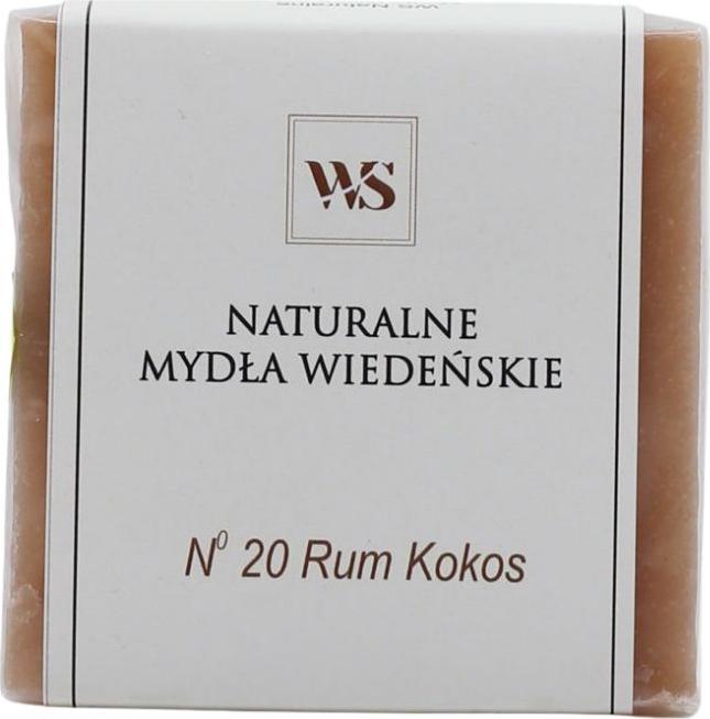 WS Naturalne Mydła Wiedeńskie Mydło Rum i Kokos 100g WS NATURALNE MYDŁA WIEDEŃSKIE 1