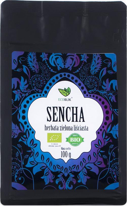 Ecoblik Sencha Herbata Zielona BIO 100g ALINESS ECOBLIK 1