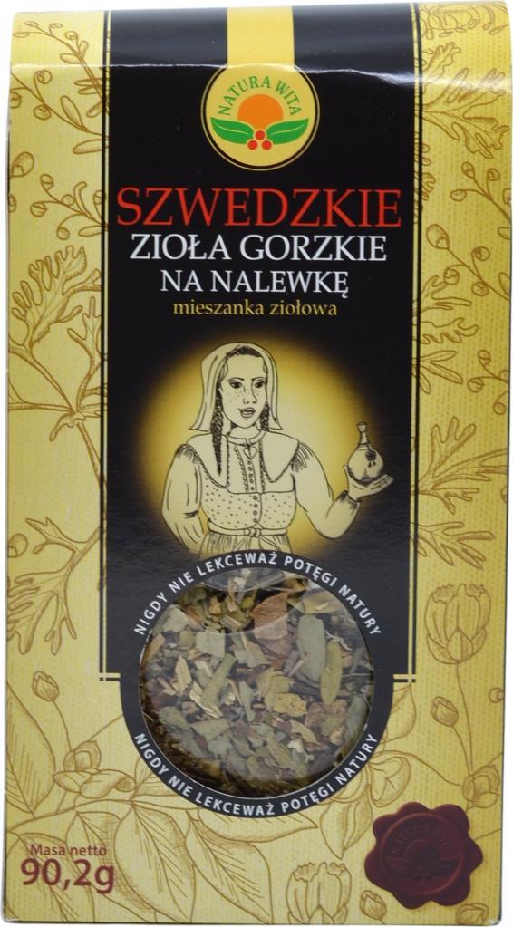 Natura Wita Szwedzkie zioła gorzkie na nalewkę 90,2g NATURA WITA 1