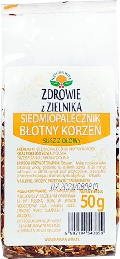 Natura Wita Siedmiopalecznik błotny korzeń 50g NATURA WITA 1