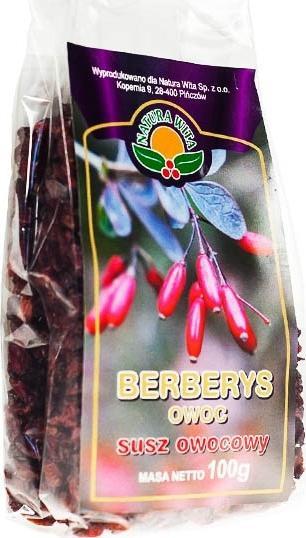 Natura Wita Berberys owoc suszony 100g NATURA WITA 1