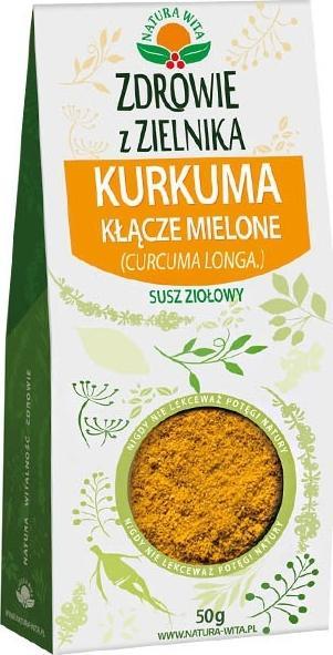 Natura Wita Kurkuma kłącze mielone 50g NATURA WITA 1