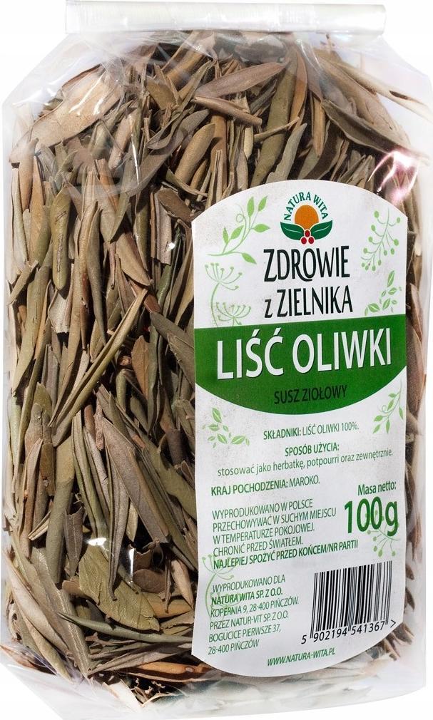 Natura Wita Oliwka liść cały 100g NATURA WITA 1