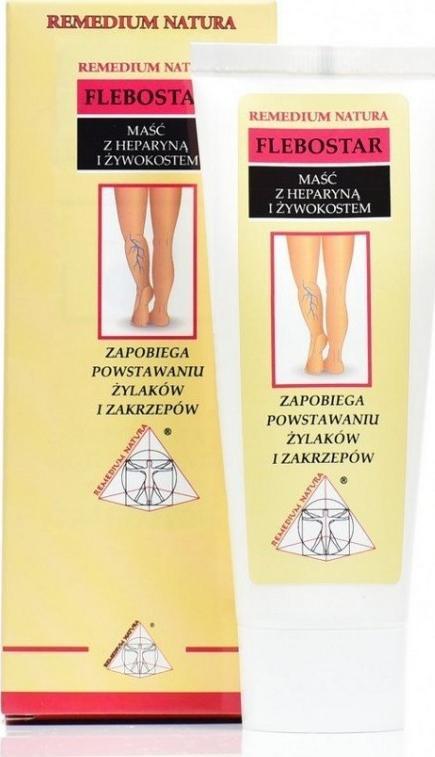 Remedium Natura Flebostar maść z żywokostem i heparyną 75ml Remedium 1