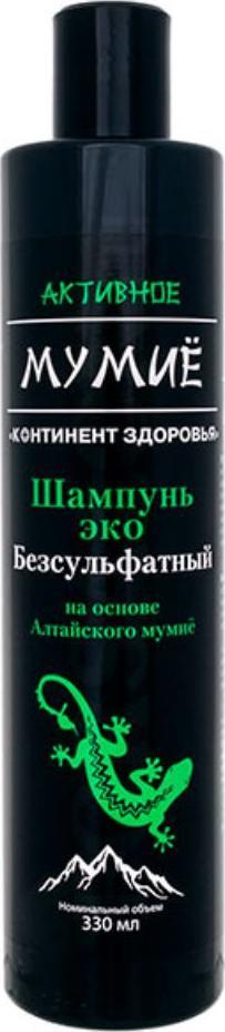Kontynent Zdrowia Ekologiczny szampon Aktywne Mumio 330ml KONTINENT ZDROWIA 1