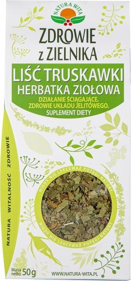 Natura Wita Truskawka liść 50g NATURA WITA 1