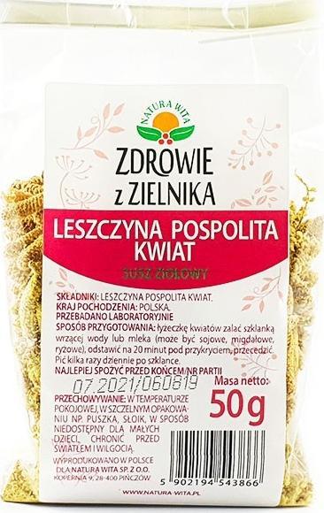 Natura Wita Leszczyna pospolita kwiat 50g NATURA WITA 1