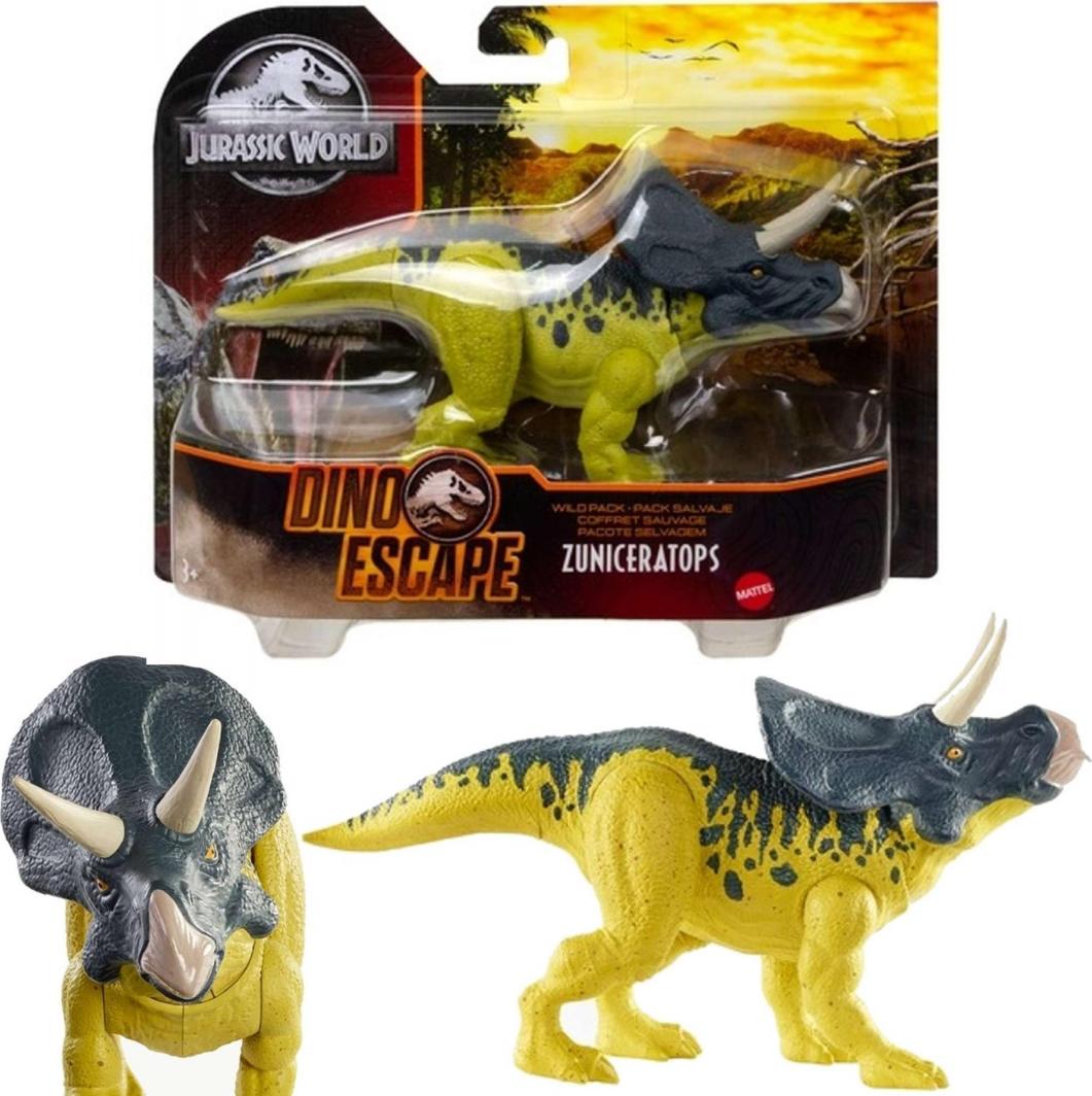 Figurka Mattel Jurassic World Dino Escape figurka Zuniceratops 1
