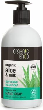Organic Shop Organic Shop Barbados Aloe Hand Soap (U) mydło do rąk 500ml 1