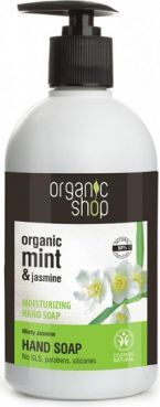  Organic Shop Minty Jasmine Hand Soap Mydło do rąk 500ml 1