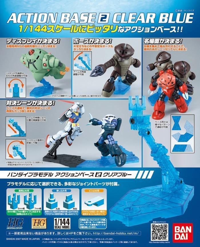 Figurka ACTION BASE 2 CLEAR BLUE BL 1