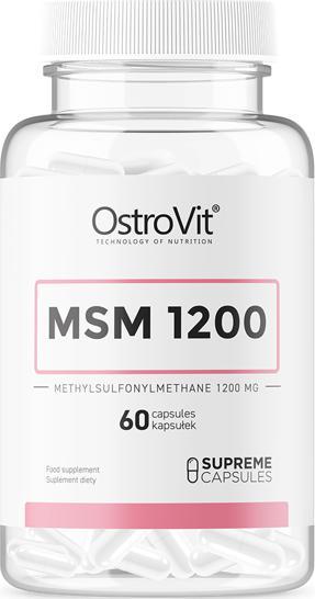 OstroVit OstroVit MSM 1200 mg 60 kapsułek one size 1