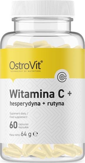 OstroVit OstroVit Witamina C + Hesperydyna + Rutyna 60 kapsułek one size 1