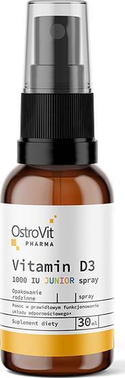 OstroVit OstroVit Pharma Witamina D3 1000 IU Junior w sprayu 30 ml one size 1