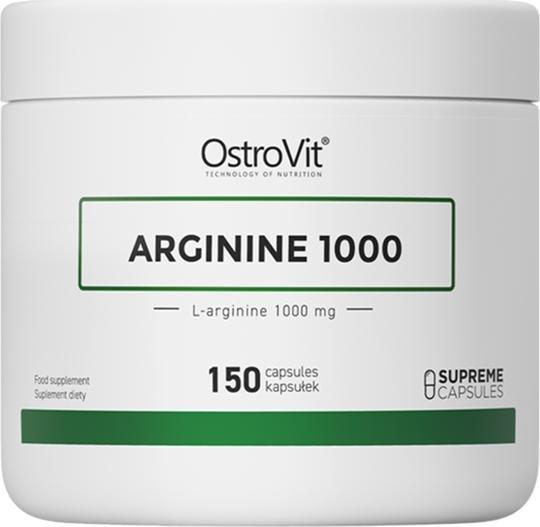 OstroVit OstroVit ARGININA 1000 mg 300 kapsułek ANTYOKSYDANT one size 1