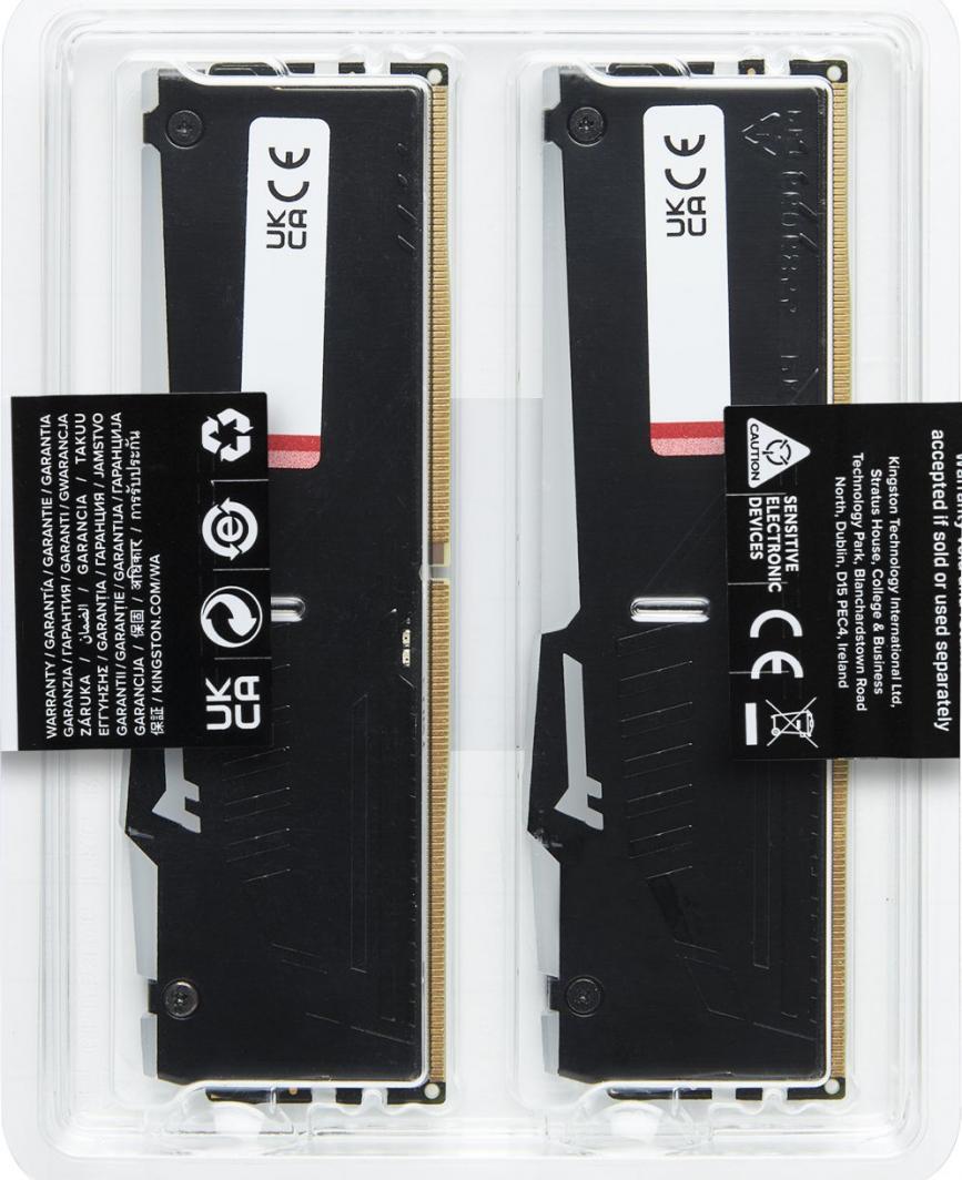 Kingston FURY Beast DDR5 メモリ32gb 6000mhz Pamięć Kingston FURY™ Beast DDR5 RGB – 8GB, 16GB, 32GB, 64GB