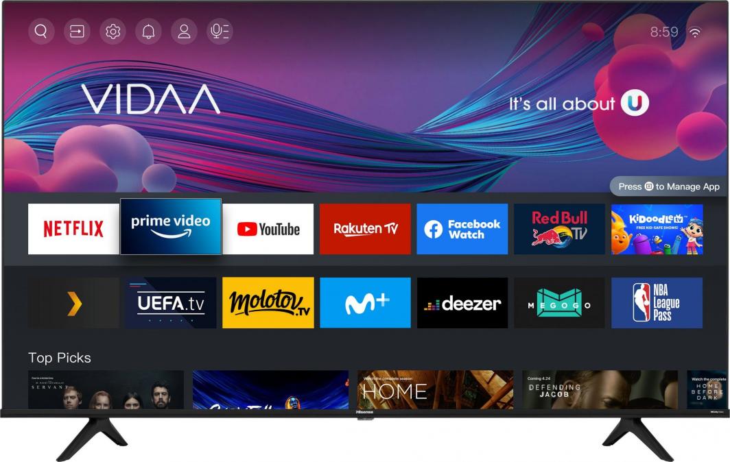 Telewizor Hisense 70A6GG LED 70'' 4K Ultra HD VIDAA 1