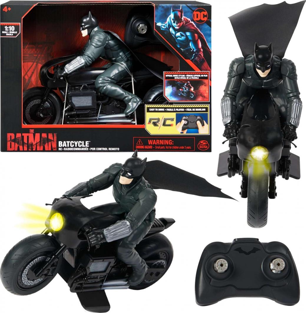 Spin Master The Batman Motocykl Batcycle RC zdalnie sterowany z figurką ...