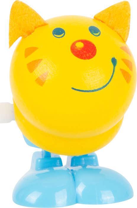 Figurka Small Foot Small Foot Skacząca nakręcana drewniana figurka Kot 1