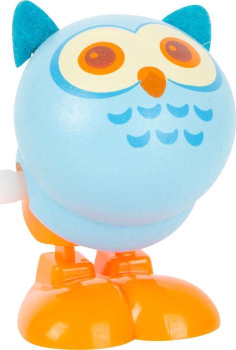 Figurka Small Foot Small Foot Skacząca nakręcana drewniana figurka Sowa 1