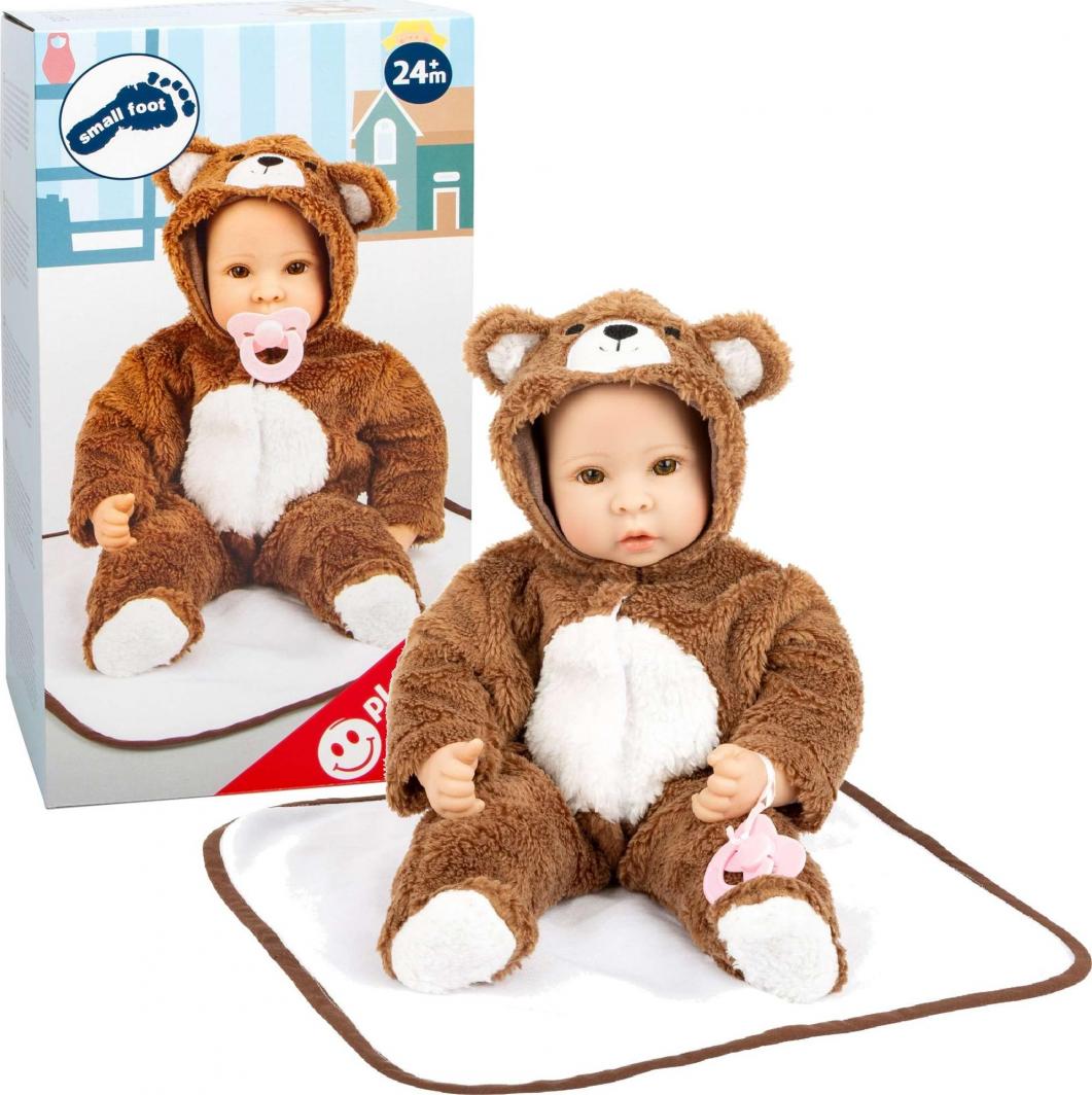 Small Foot Lalka Bobas mały miś z akcesoriami 43 cm 1