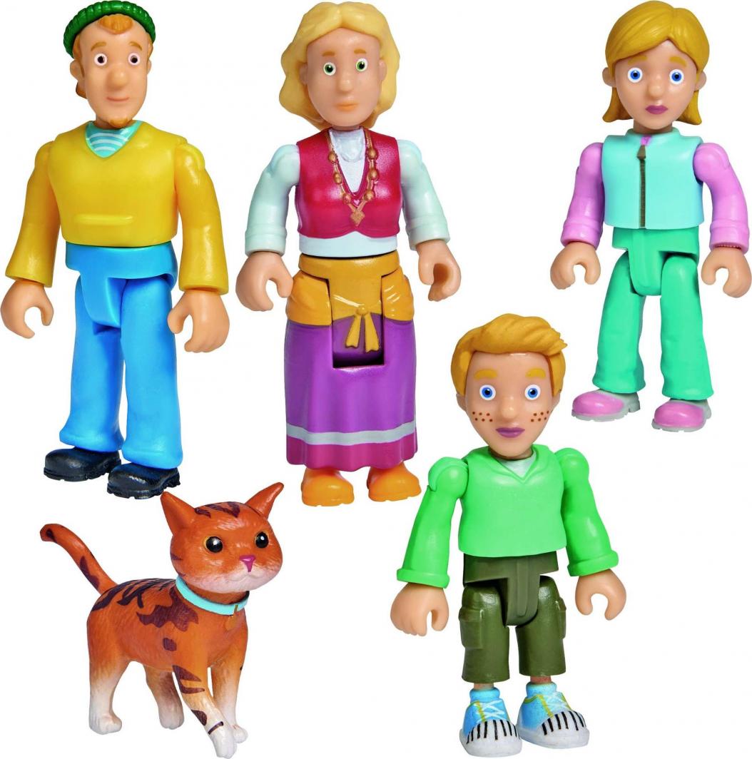 Figurka Simba Strażak Sam zestaw Rodzina Jones 5 figurek 1