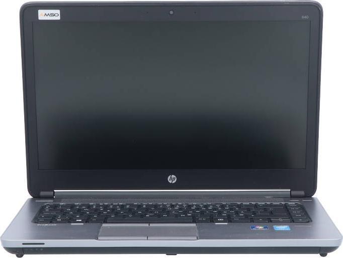 Laptop HP HP ProBook 640 G1 Intel i3-4000M 8GB NOWY DYSK 240GB SSD 1600x900 Klasa A- Windows 10 Home 1