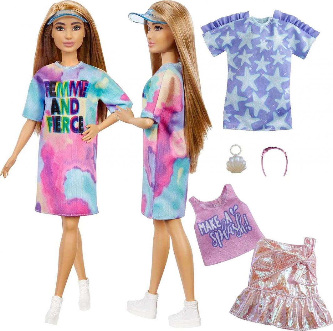 Lalka Barbie Barbie Mattel Modna Lalka Barbie Fashionistas + ubranka 1