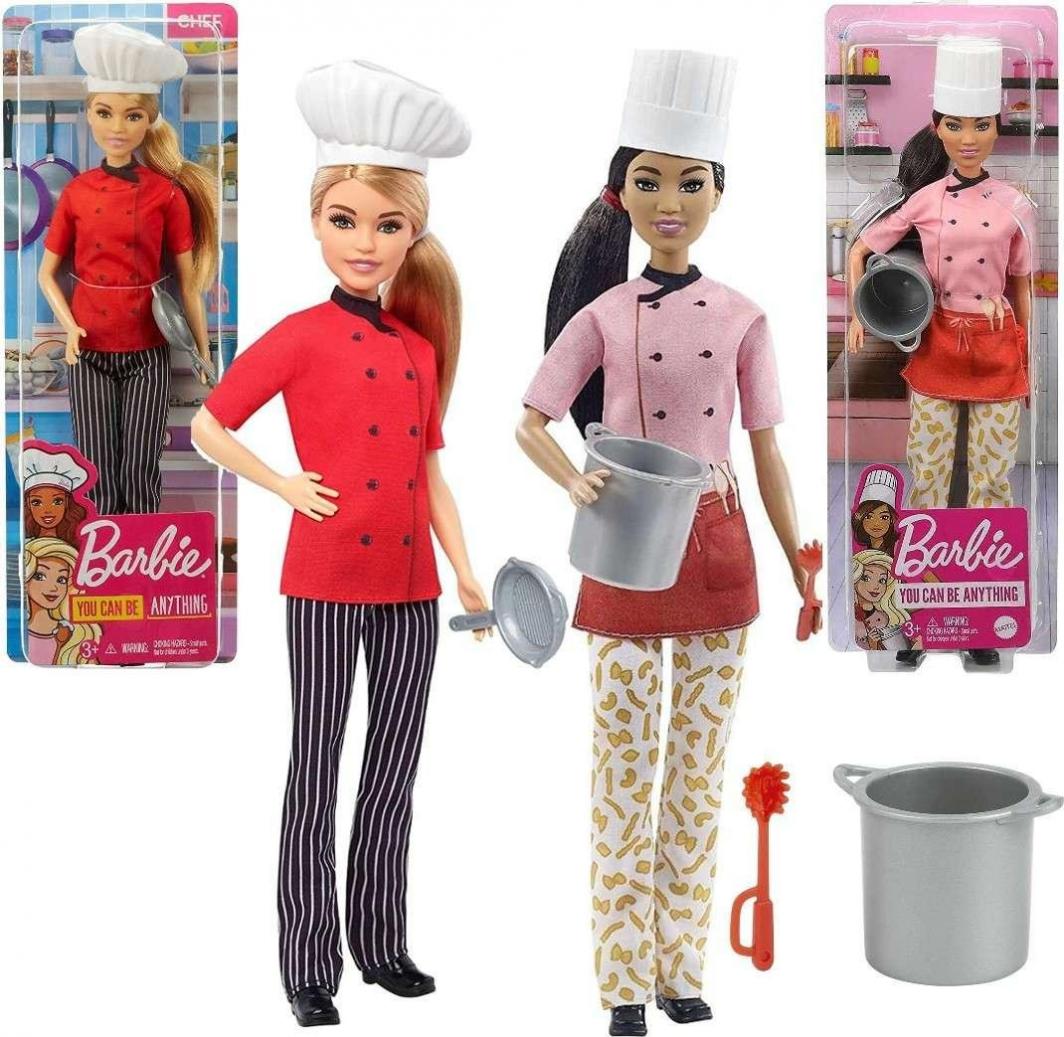 Lalka Barbie Barbie Zestaw lalek Barbie Szef Kuchni i Mistrzyni makaronu 1