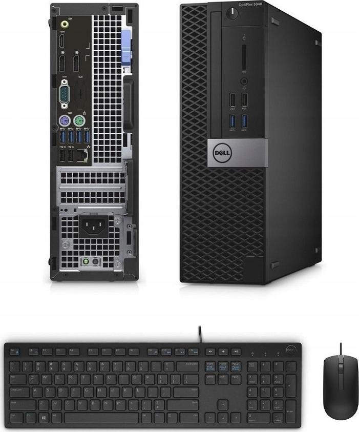 Komputer Dell Optiplex 5040 SFF Intel Core i5 8GB DDR3 240GB SSD Windows 10 Pro 1