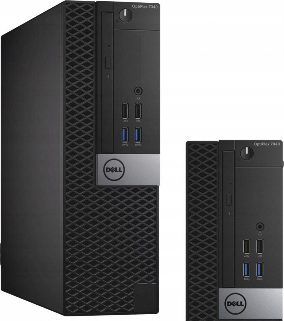 Komputer Dell Optiplex 7040 SFF Intel Core i7 16GB DDR4 500GB HDD DVD Windows 10 Pro 1