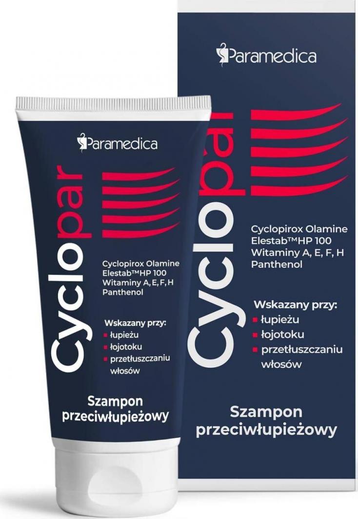 PARAMEDICA Cyclopar Szampon przeciwłupieżowy 150g PARAMEDICA 1