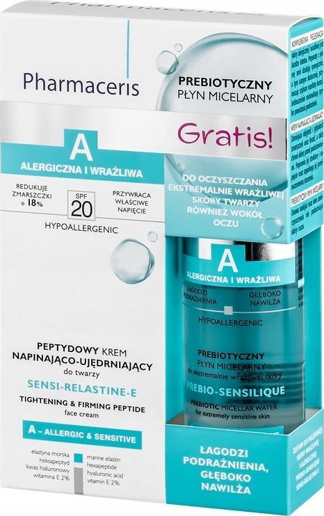 Pharmaceris Pharmaceris Zestaw, Krem peptydowy 50 ml + płyn micelarny 100 ml 1