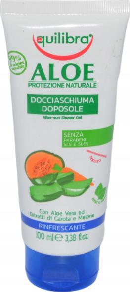 Equilibra Equilibra Aloesowy żel pod prysznic po opalaniu 100 ml 1